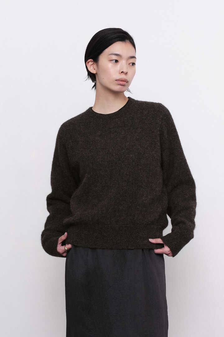 ［別注］blurhms / ALPACA KNIT CREW NECK1