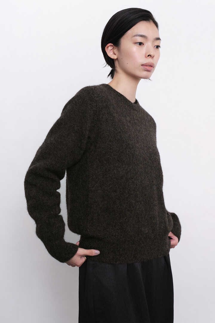 ［別注］blurhms / ALPACA KNIT CREW NECK2