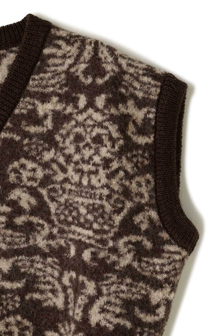 Cristaseya / FELTED JACQUARD CROPPED GILET10