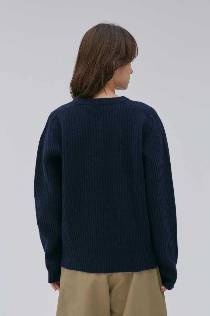 Cristaseya / CASHMERE & WOOL MAXI RIBBED RAGLAN SWEATER4