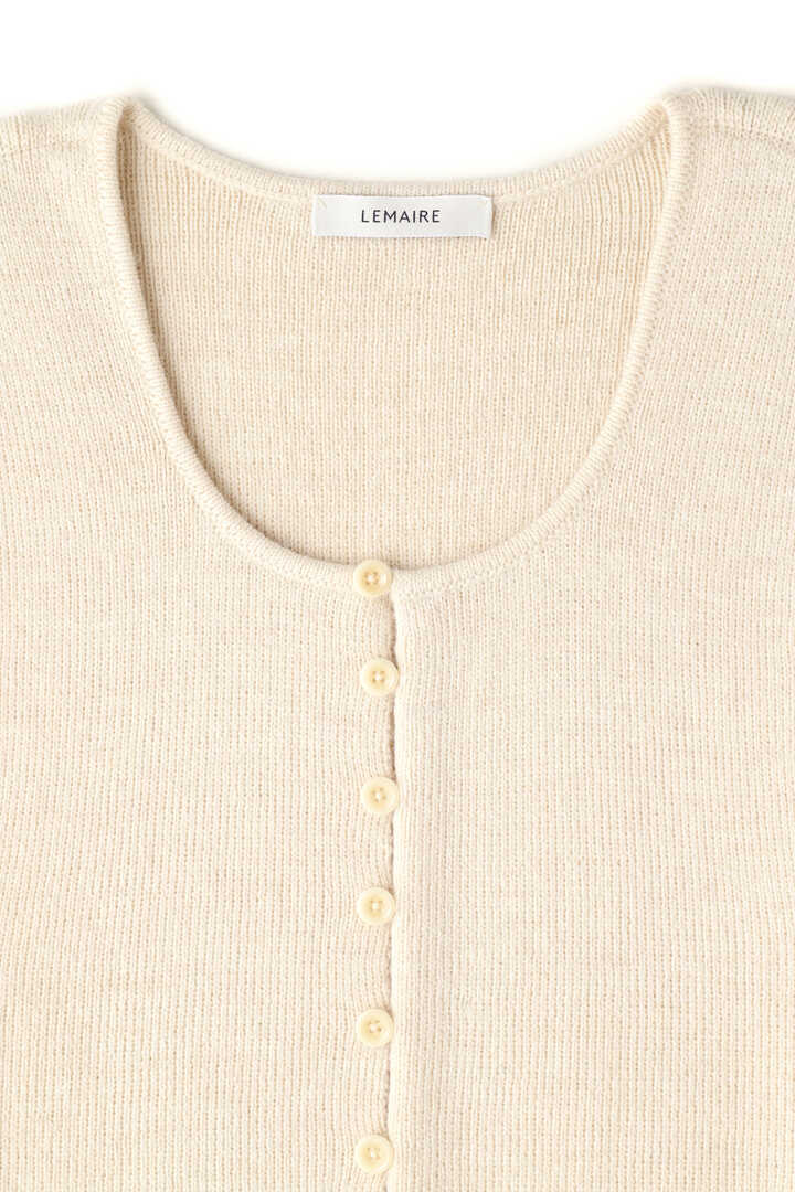 LEMAIRE / SLEEVELESS FITTED CARDIGAN7