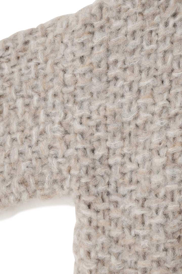 Maiaｍi / FLEECY ALPACA PEARL PATTERN TURTLENECK4