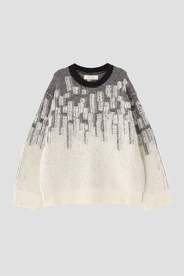 SAYAKA DAVIS / Pile Jacquard Sweater_030