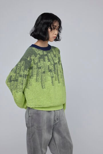 SAYAKA DAVIS / Pile Jacquard Sweater_140