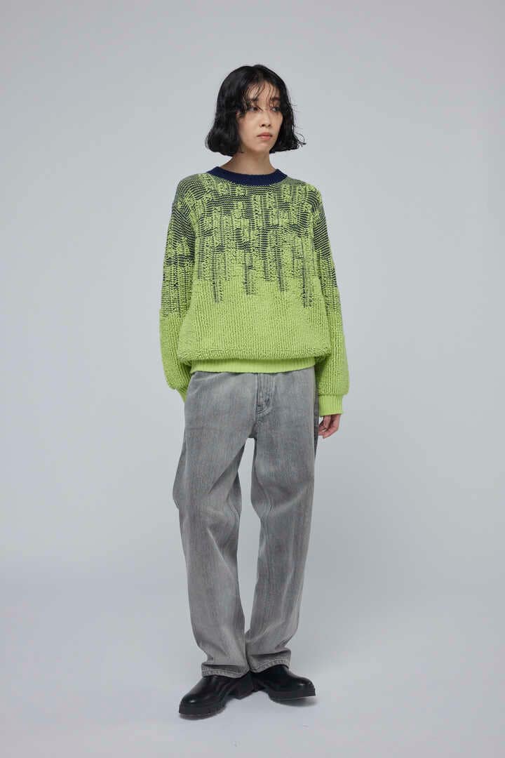 SAYAKA DAVIS / Pile Jacquard Sweater2