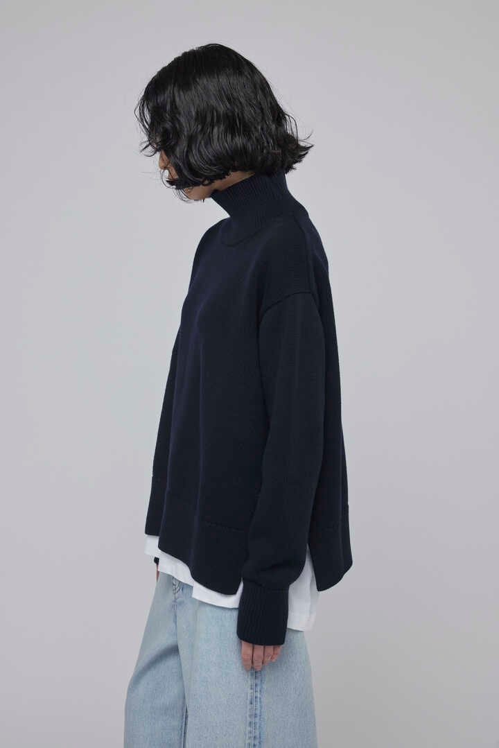 STUDIO NICHOLSON / MERINO COTTON 5GG ROLL NECK3