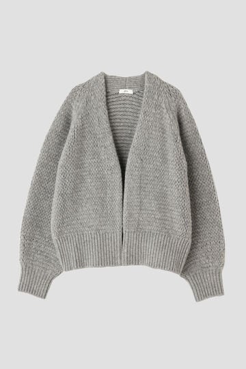 ATON / WOOL CASHMERE SILK CARDIGAN_020