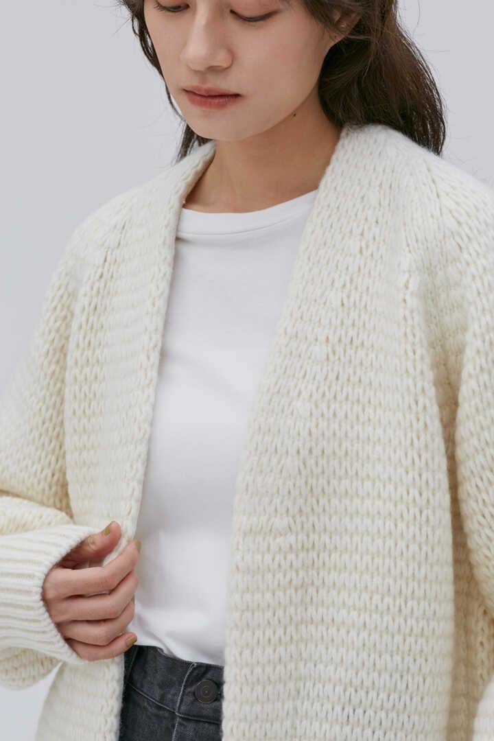 ATON / WOOL CASHMERE SILK CARDIGAN | ニット | THE LIBRARY SELECTED | THE  LIBRARY（ザ ライブラリー公式通販）