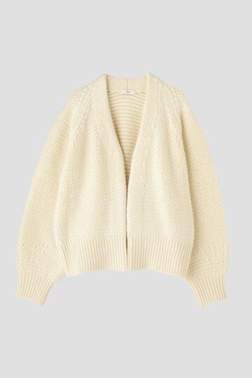 ATON / WOOL CASHMERE SILK CARDIGAN_030