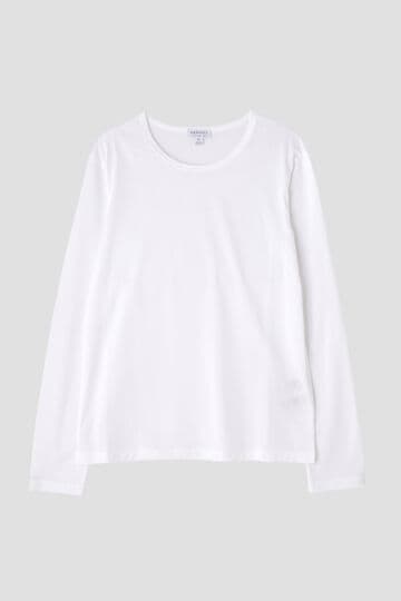 SUNSPEL / SUPIMA COTTON CLASSIC LONG SLEEVE T SHIRT_030