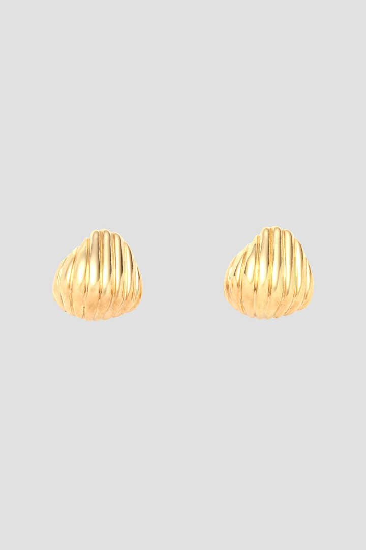 ASAMI FUJIKAWA / SMALL SHELL EARRINGS/GOLD1