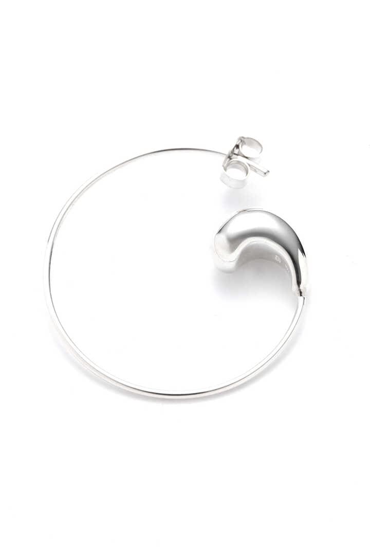 ASAMI FUJIKAWA / PETAL SMALL EARRINGS/SILVER2