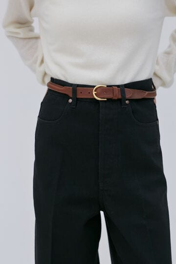 Cristaseya / LEATHER BELT_050