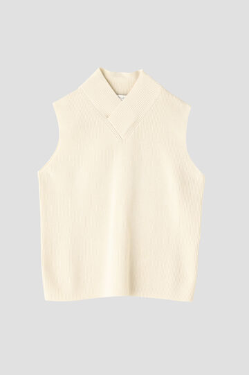 STUDIO NICHOLSON / DRY COTTON RIB 7G VEST_040