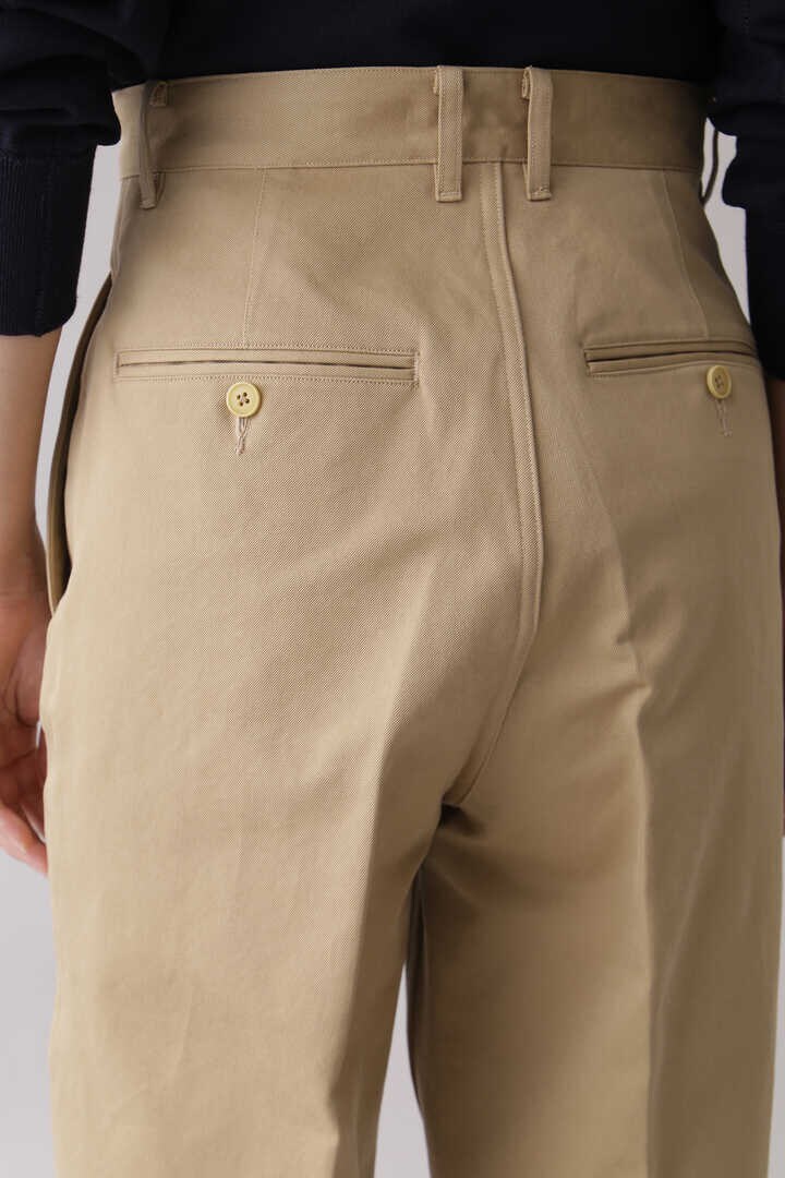 YLÈVE / FINX COTTON CHINO TAPERED TR27