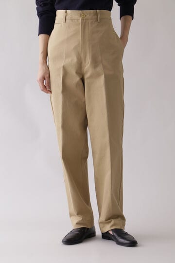 YLÈVE / FINX COTTON CHINO TAPERED TR_040