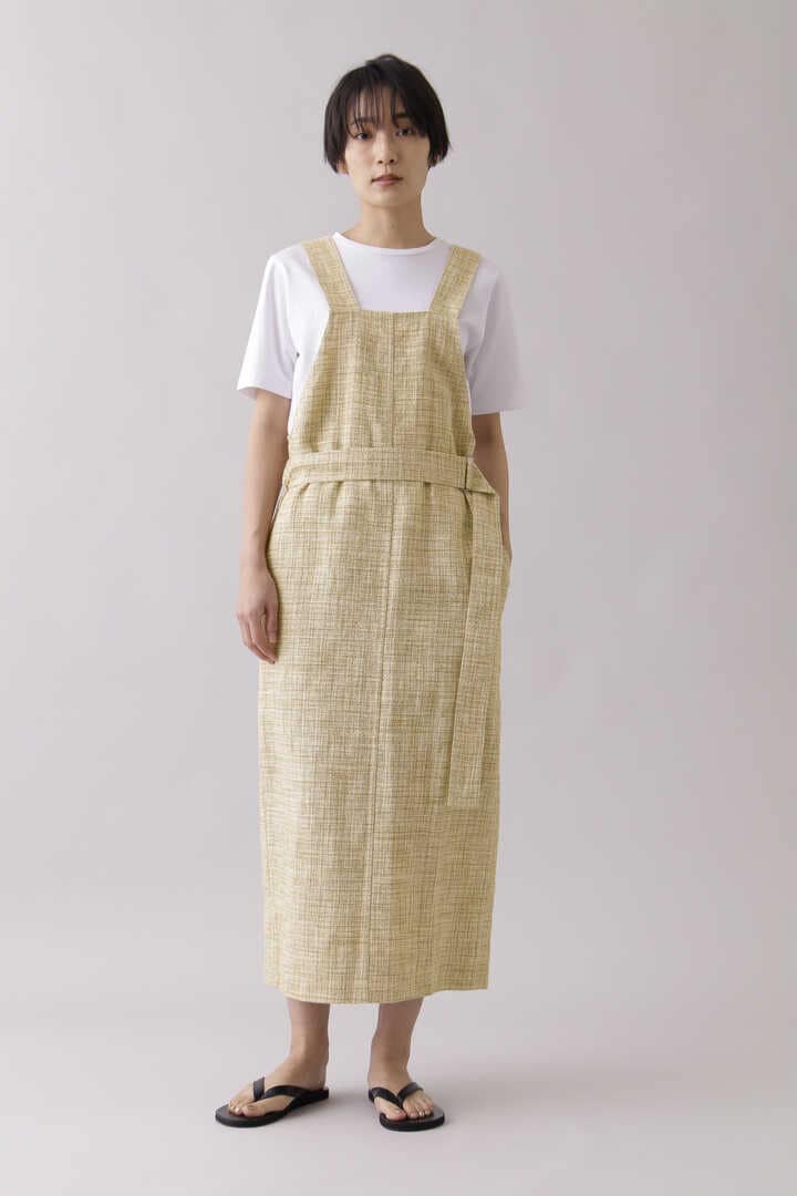 YLÈVE / JUTE COTTON DUCK APRON OP | ワンピース | YLÈVE | THE