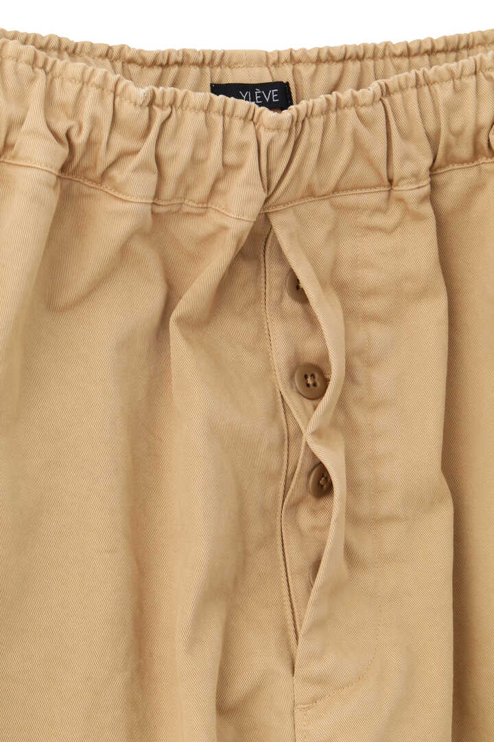 YLÈVE / ORGANIC COTTON CHINO EASY TR9