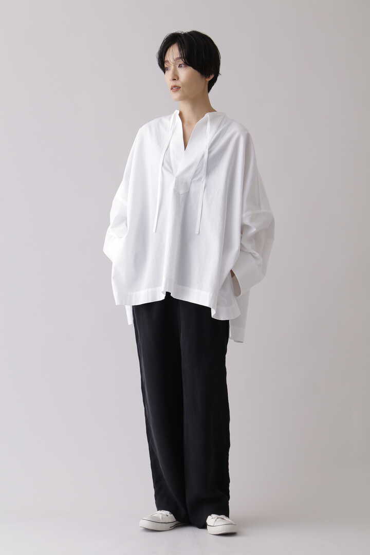 YLÈVE / ORGANIC COTTON PONCHO SH5