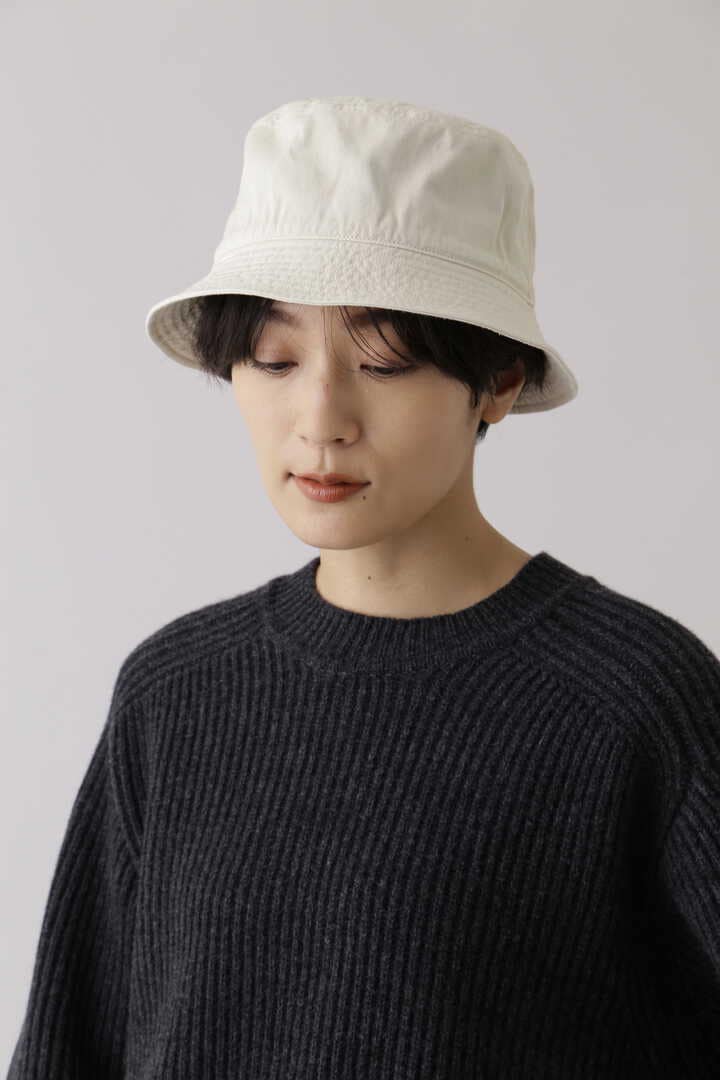 YLÈVE×KIJIMA TAKAYUKI / ORGANIC COTTON DOUBLE CLOTH BUCKET HAT