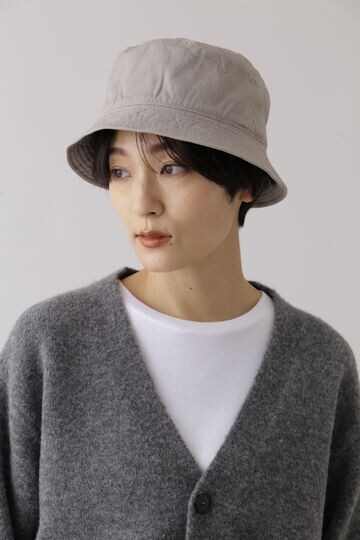 YLÈVE×KIJIMA TAKAYUKI / ORGANIC COTTON DOUBLE CLOTH BUCKET HAT_180