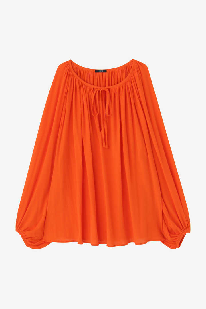 YLÈVE / COTTON LINEN SHEER JERSEY PEASANT BL11