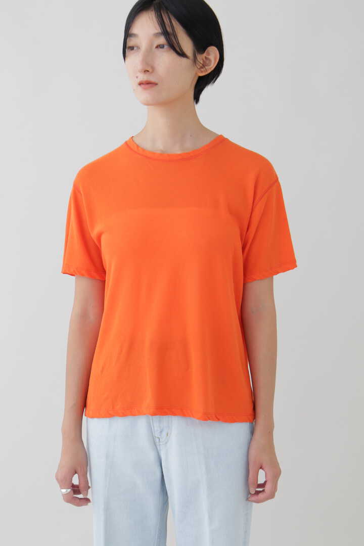 YLÈVE / COTTON LINEN SHEER JERSEY S/S P/O4