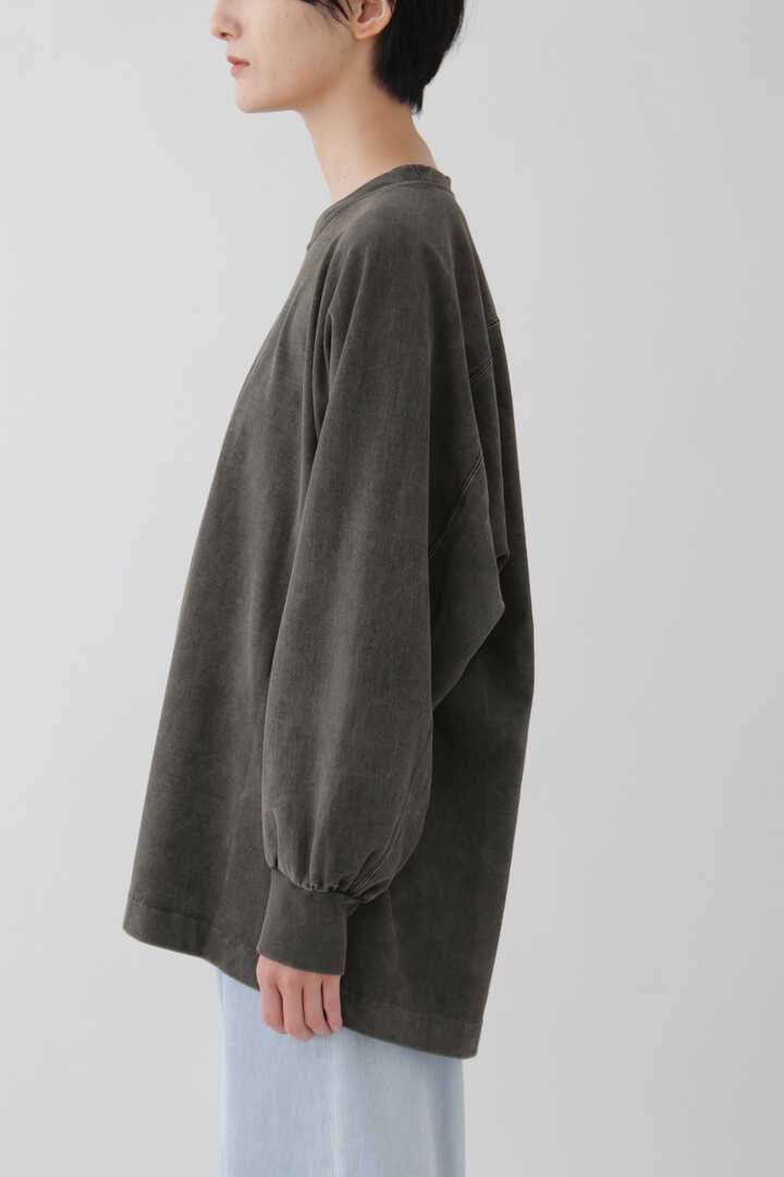 YLÈVE / PIGMENT DYE COTTON JERSEY L/S T5