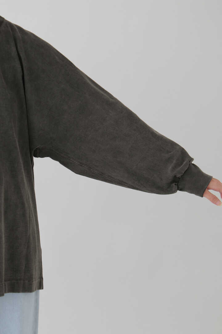 YLÈVE / PIGMENT DYE COTTON JERSEY L/S T8