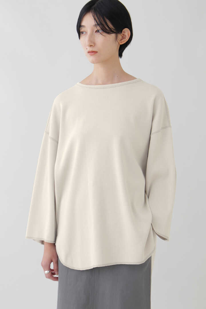 YLEVE CTN RIB PULLOVER カットソー  ivory