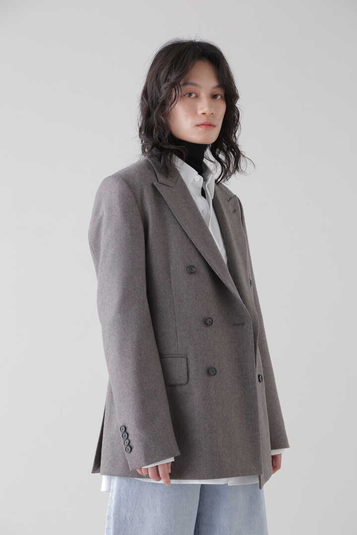 YLÈVE /  WOOL CHAMBRAY FLANNEL JK1