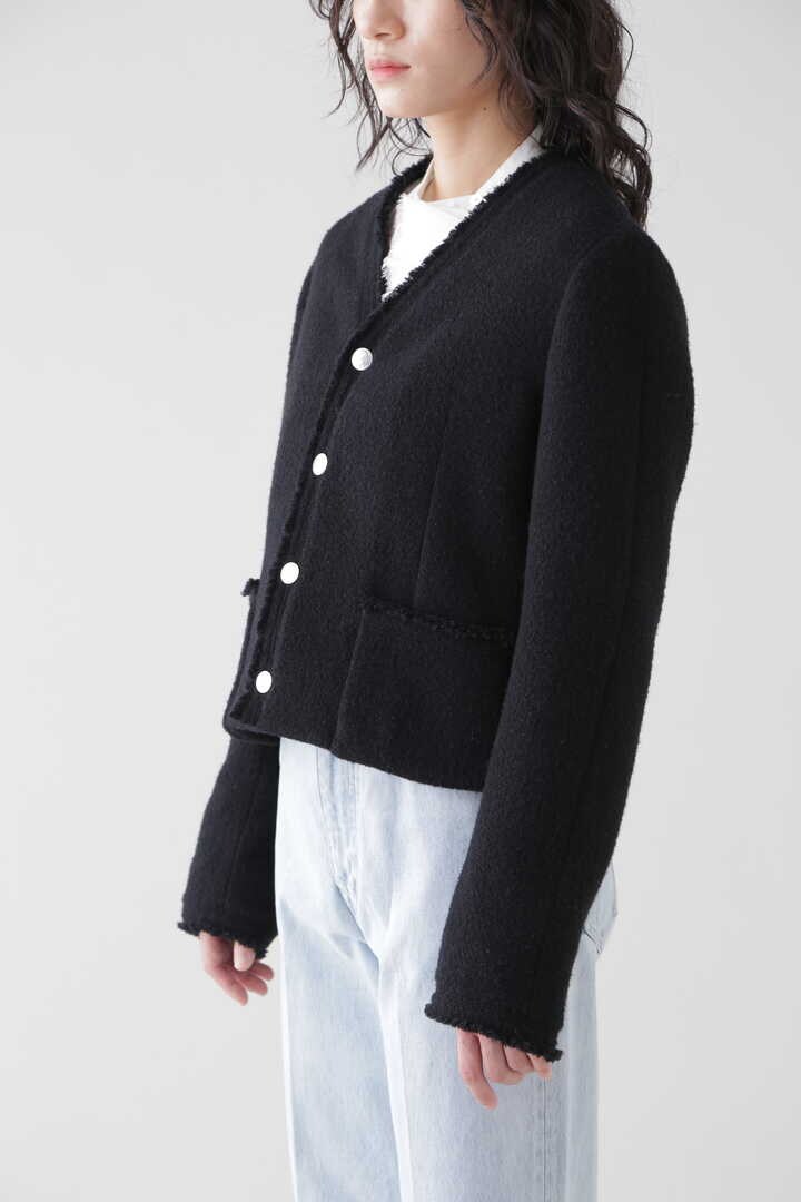 YLÈVE / WOOL TWEED FRINGE JK | ジャケット | YLÈVE | THE LIBRARY