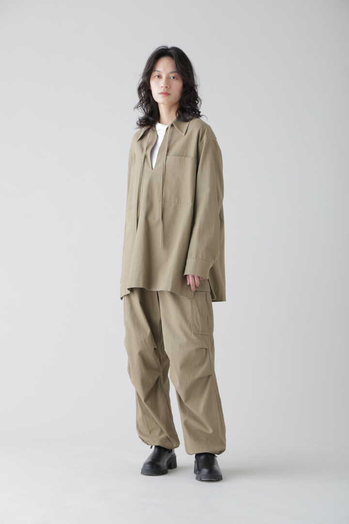 YLÈVE / COTTON LINEN HIGH TWIST GABARDINE M51 TR6