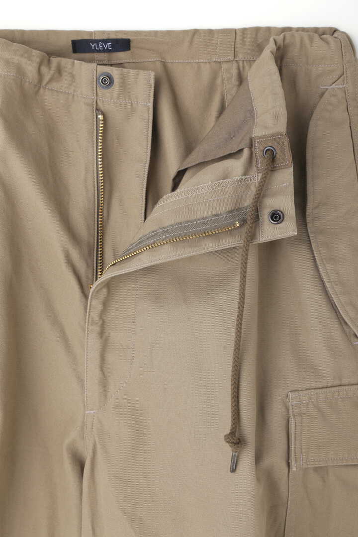 YLÈVE / COTTON LINEN HIGH TWIST GABARDINE M51 TR18