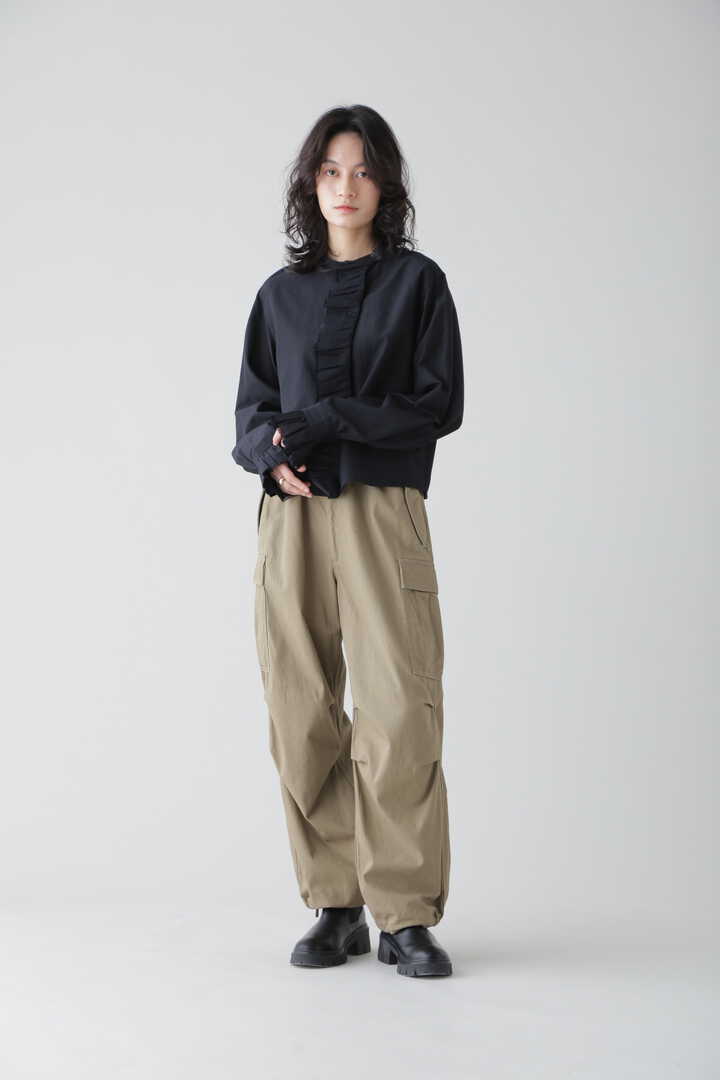 YLÈVE / COTTON LINEN HIGH TWIST GABARDINE M51 TR2