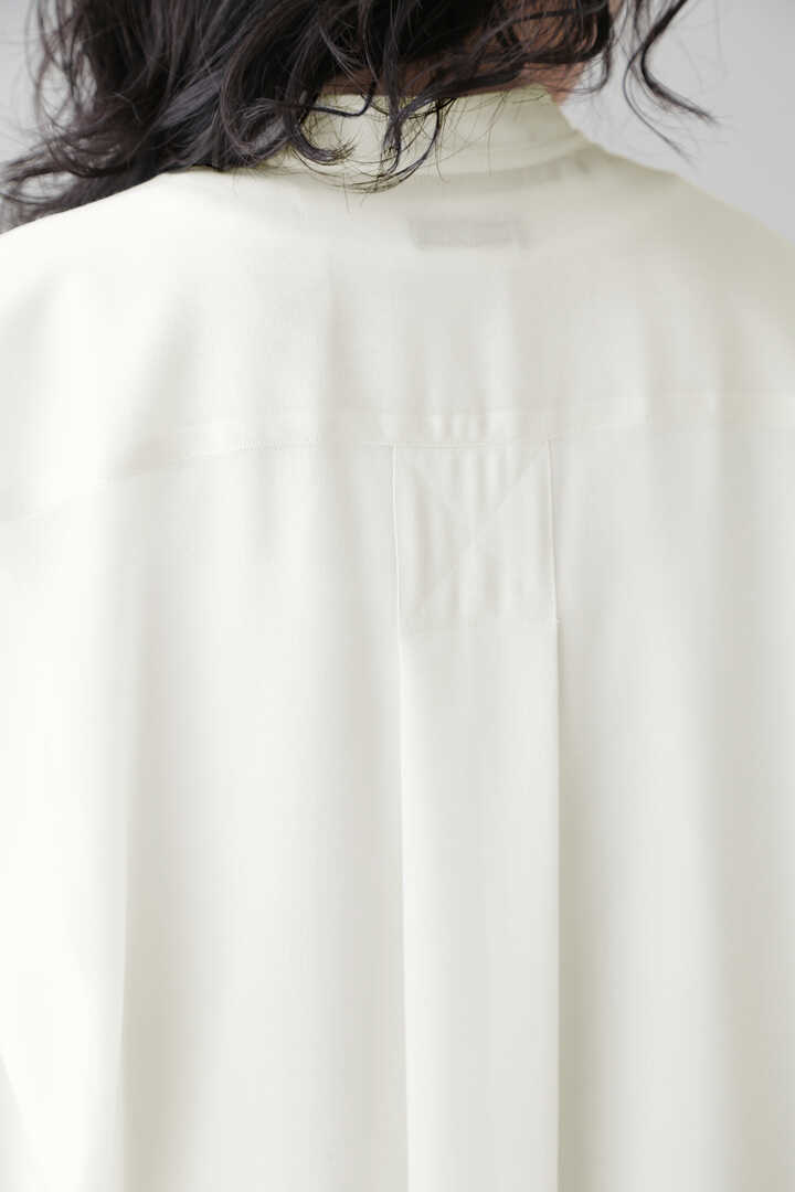 YLÈVE / WOOL ACETATE VOILE TUNIC SH7