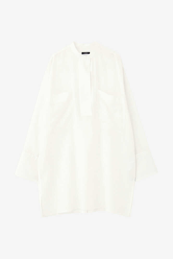 YLÈVE / WOOL ACETATE VOILE TUNIC SH9