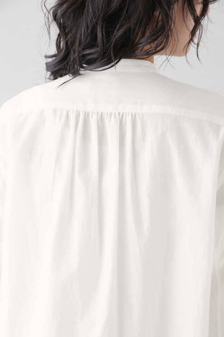 YLÈVE / CUPRA COTTON TENCEL LAWN RUFFLED BL12