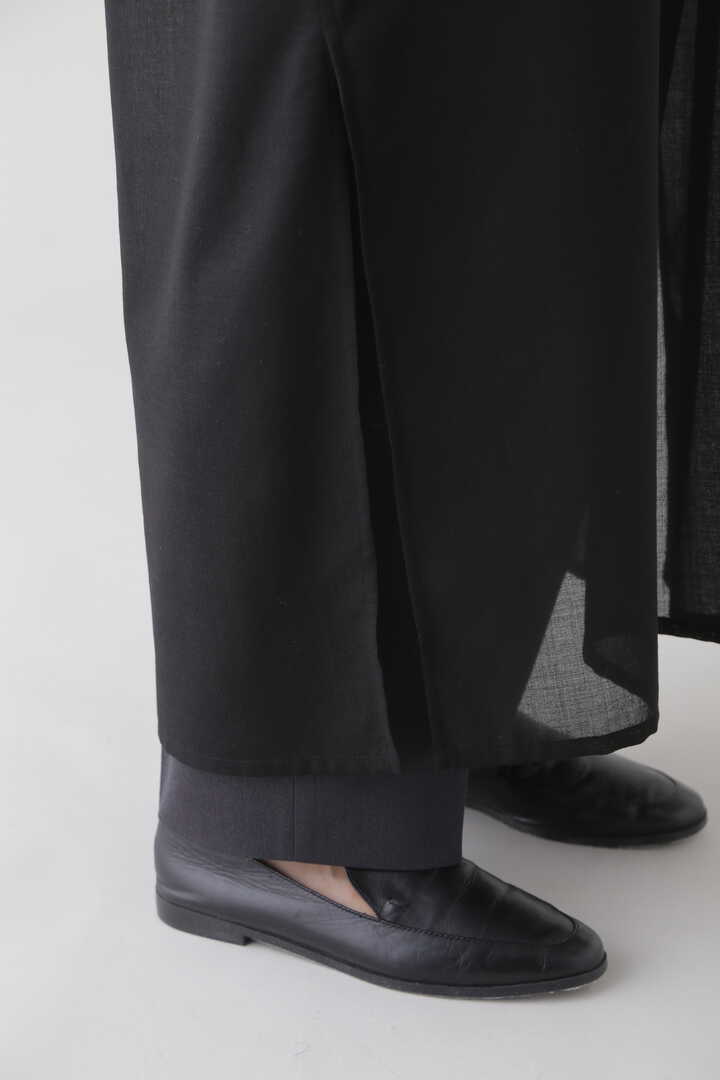 YLÈVE / WOOL ACETATE VOILE TUNIC OP12