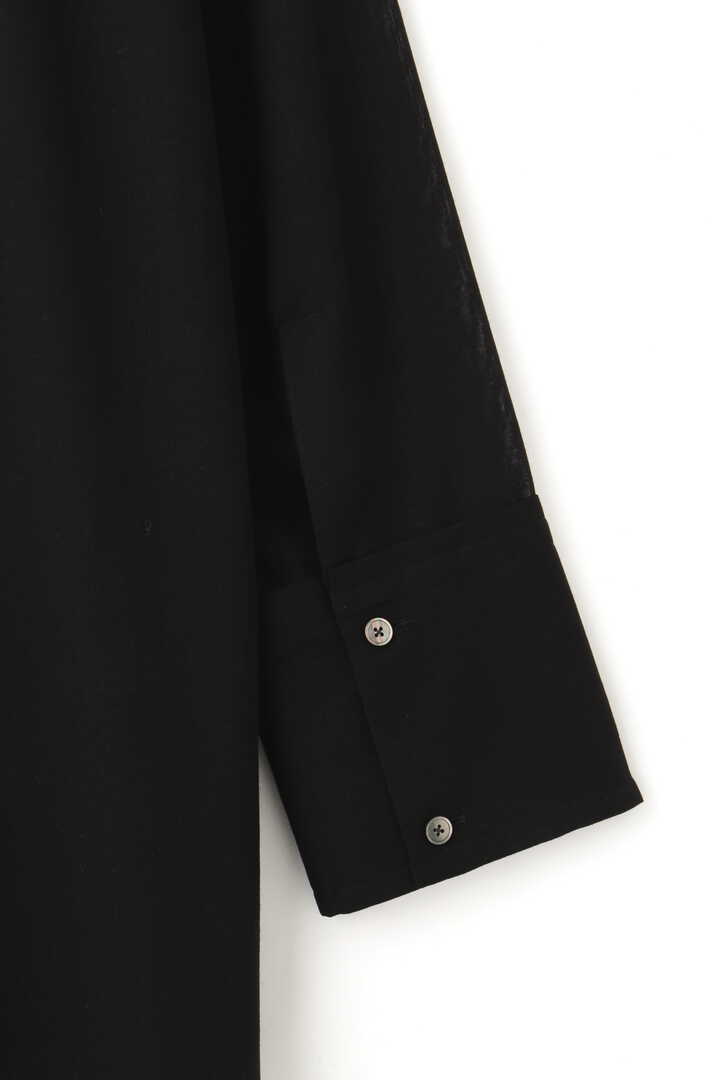 YLÈVE / WOOL ACETATE VOILE TUNIC OP20