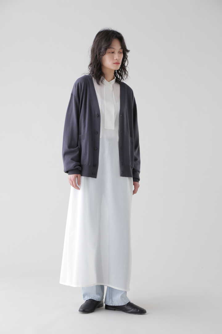YLÈVE / WOOL ACETATE VOILE TUNIC OP3