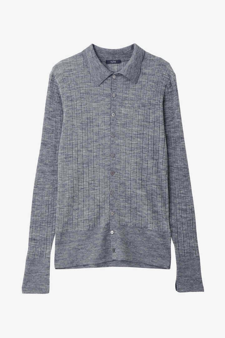 YLÈVE / ALPACA SHEER K/N POLO C/D10