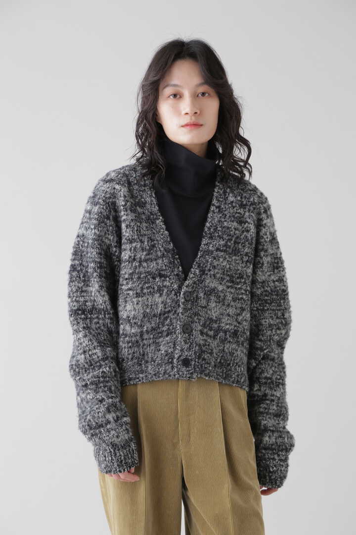 サイズフリーYLÈVE  ALPACA MIX CARDIGAN  イレーブ　カーディガン