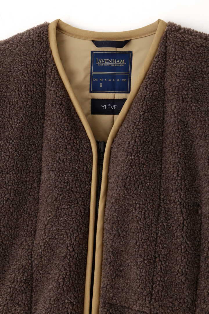 YLÈVE / LAVENHAM COLLARLESS ZIP CO11