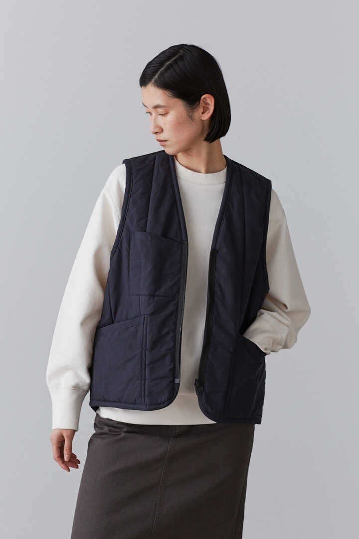 YLÈVE / LAVENHAM REVERSIBLE ZIP FRONT GILET5