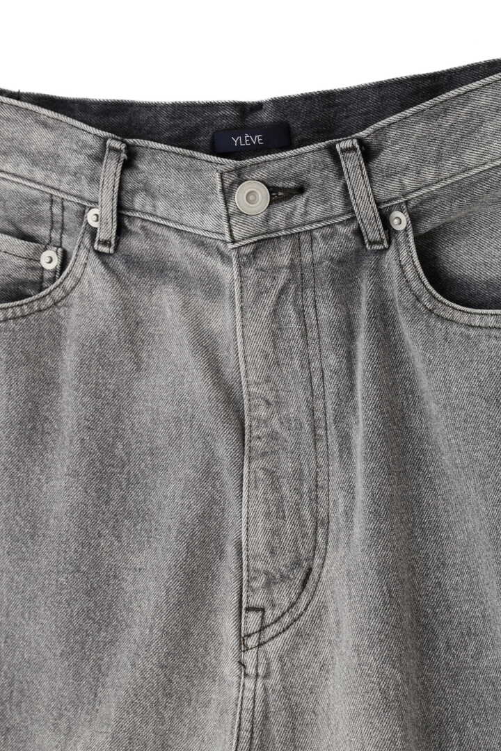 YLÈVE / 13.5oz DENIM HIGH WAIST WIDE FADE7