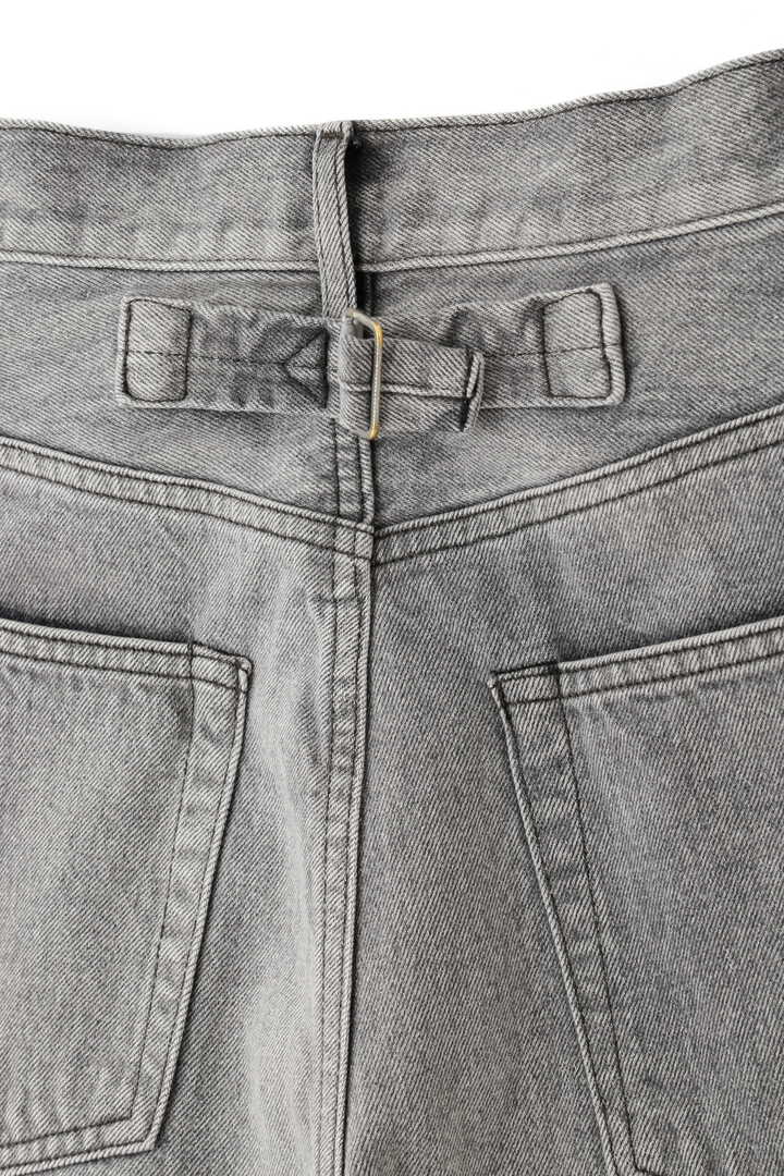 YLÈVE / 13.5oz DENIM HIGH WAIST WIDE FADE10