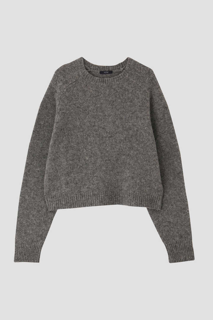 【先行予約 10月下旬入荷予定】YLÈVE / ITALIAN BLUSHED WOOL KN P/O14