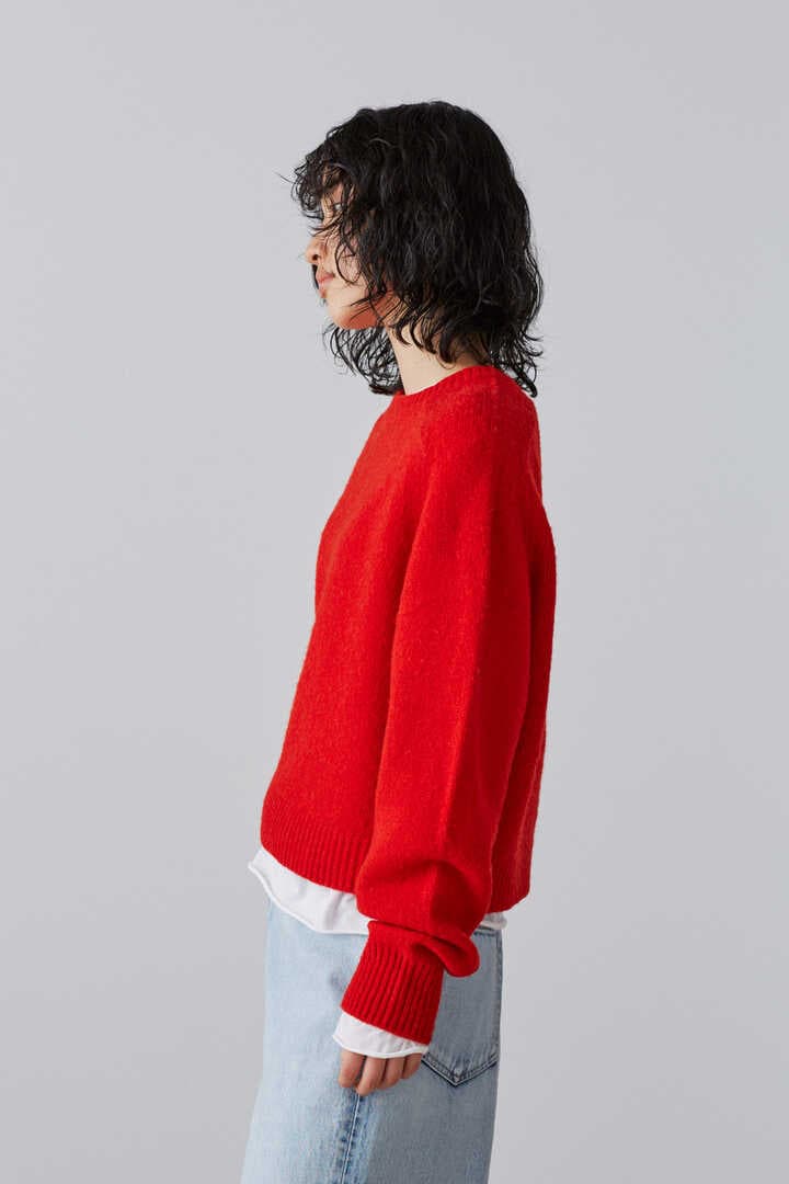 【先行予約 10月下旬入荷予定】YLÈVE / ITALIAN BLUSHED WOOL KN P/O3