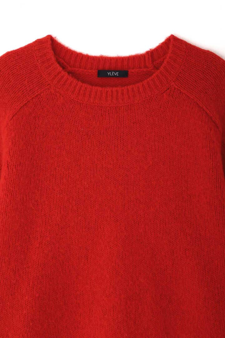 【先行予約 10月下旬入荷予定】YLÈVE / ITALIAN BLUSHED WOOL KN P/O8